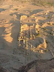 Ruins of the Temple of Amun at Jebel Barkal.