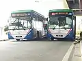 Gemilang bodied Volvo B7RLE for MRT Feeder bus