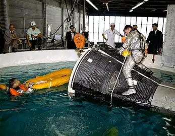 Flotation and egress test