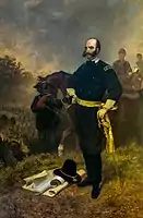 General Ambrose Burnside at Antietam (1863)