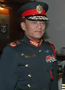 General Katawal, in New Delhi (2007)