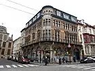 Corner house on Belfortstraat in Ghent