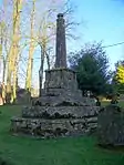 Churchyard Cross in Churchyard, Church of St Aldhelm