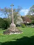 Churchyard Cross, 8 metres east of chancel, Church of St George