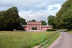 Barford House and outbuilding wing at rear