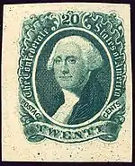 George Washington20 cent CSA 1863