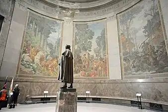 Murals to the left