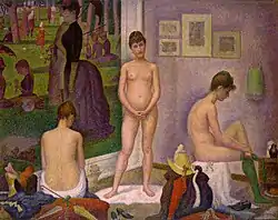 Models (Les Poseuses) 1886–88