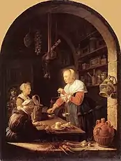 The Grocer's Shop, 1647, Louvre