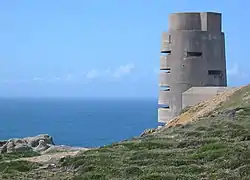 German Occupation observation tower situated at Les Landes