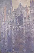 The Portal of Rouen Cathedral in Morning Light, 1894, J. Paul Getty Museum.