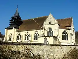 The church in Gilocourt