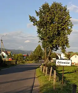 Entering Gilowice