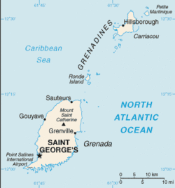 Hillsborough within Carriacou, Grenada