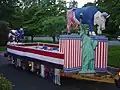 Gladys as an award-winning float in 2005.