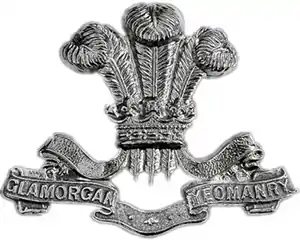 Glamorgan Yeomanry cap badge