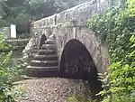 Glan Rhyd Railway Viaduct (partly in Newcastle Higher community)