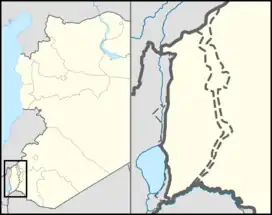 El-Ahmediye is located in the Golan Heights