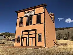 Goldfield City Hall and Fire Department.