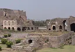 Golconda fort from outside