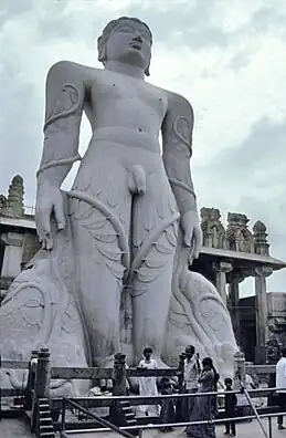 Bahubali statue in Sharavanabelogola