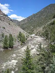 Gore Canyon on the Colorado River Headwaters Scenic Byway