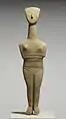 Cycladic Female Figurine, c. 2500–2400 BCE, 41.5 cm (16.3 in) high