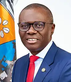 Portrait of Babajide Sanwo-Olu