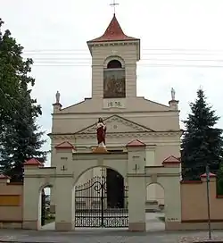 Church of St. Stanislaus, built in 1838.