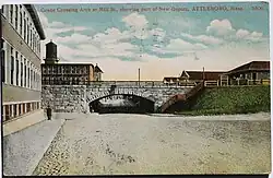 Mill Street, Attleboro, MA, in 1908