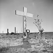 Grave Marker at the Granada Relocation Center