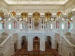 Arches in Great Hall, Thomas Jefferson Building, Library of Congress, Washington, D.C. (2007)