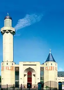 Front courtyard of mosque