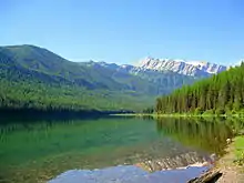 Great Northern Mountain beyond Stanton Lake