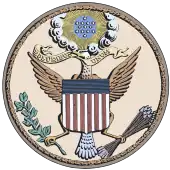 Great Seal of the United States of America during the war