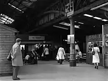 Interior of the original Great Victoria Street Station.