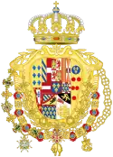 Coat of arms as King of Naples(1759–1799 / 1799–1806 /1814–1816)