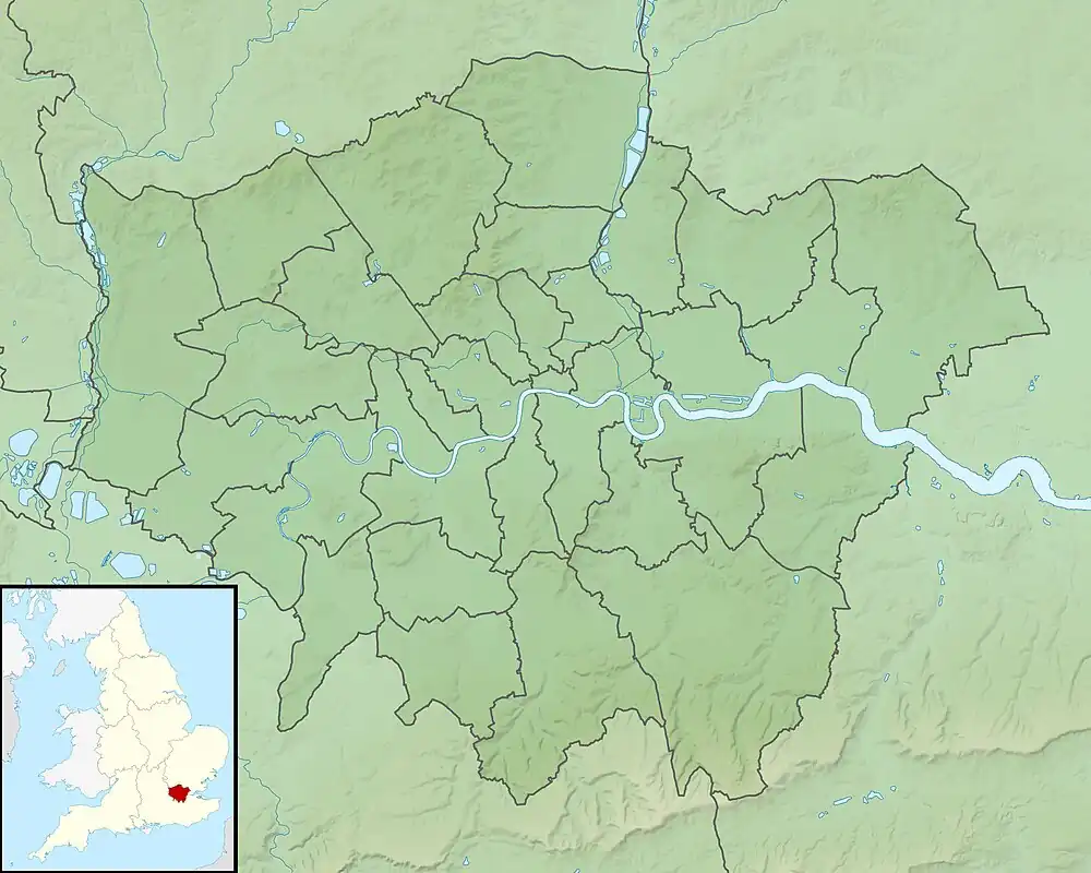 Serpentine is located in Greater London