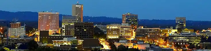 Skyline of Greenville