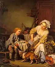 Jean-Baptiste Greuze, The Spoiled Child, c. 1765