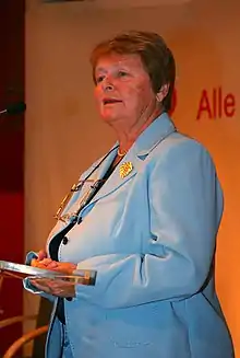 Photograph of Gro Harlem Brundtland.