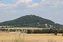 Grodziec Castle and the village