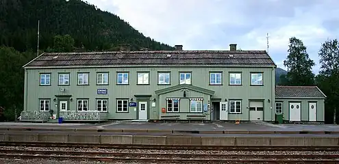 Train station in Grong