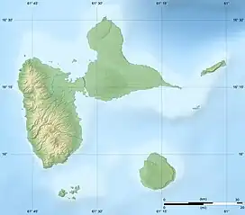 Grand-Îlet is located in Guadeloupe