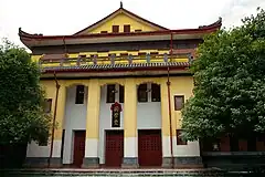 Guoxue Hall at Guangxi Normal University, an antique building on the Wangcheng Campus, home to the School of Chinese Civilization