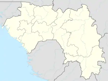 Koulé is located in Guinea