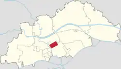 Location in Beichen District