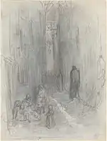 Drawing, A Backstreet in London, 1868, National Gallery of Art