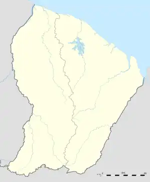 Balaté is located in French Guiana