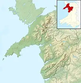 Moel Tryfan is located in Gwynedd